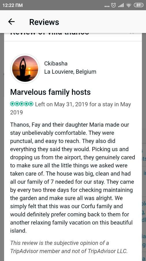 Villa Thanos Marathiász Kültér fotó